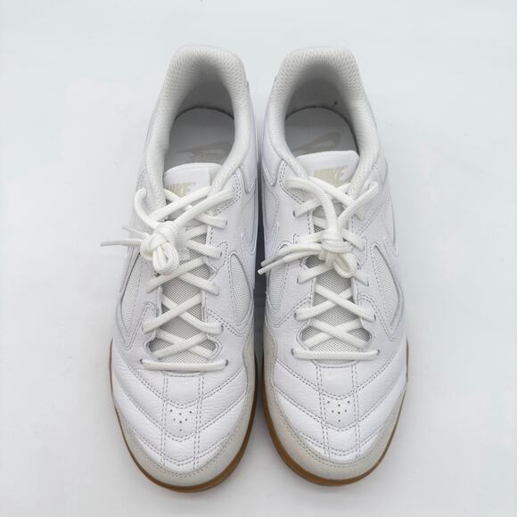 Nike Gato Mens Size 10 Indoor Soccer Futbol Sneakers White HQ6019-100 Gum Sole